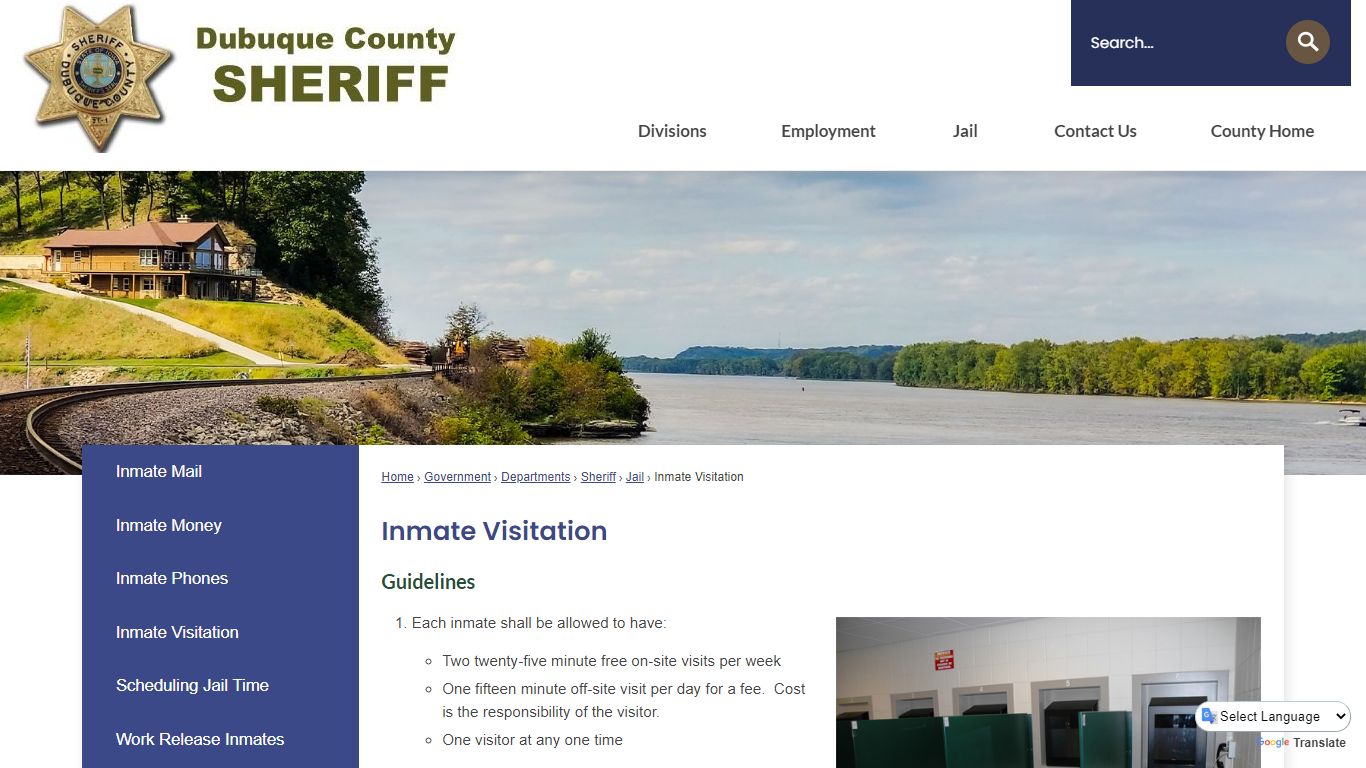 Inmate Visitation | Dubuque County, IA